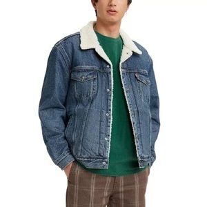 Levi’s Men’s Sherpa Denim Trucker Jacket